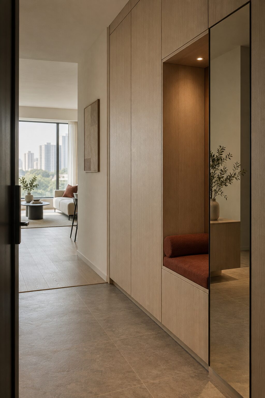 The entry wall — foyer design reference